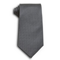 Gray Carlton Silk Tie